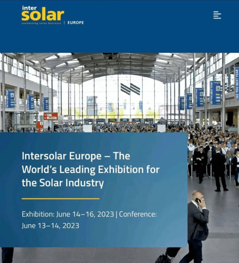 شركة Empery Solar Technology Co.,Ltd تعرض التميز والابتكار في معرض Intersolar في ميونيخ